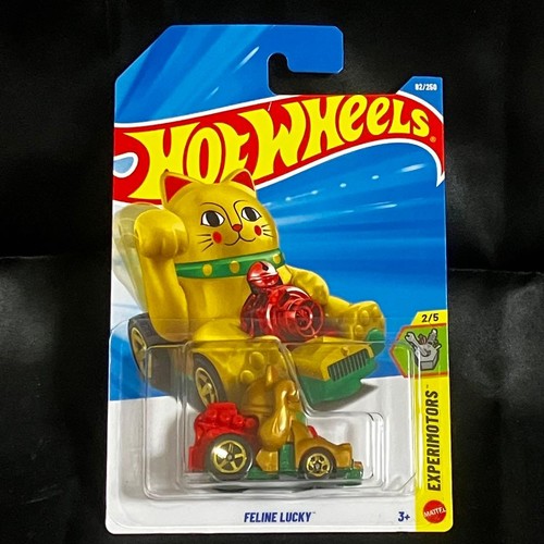Hot wheels feline lucky - hot,