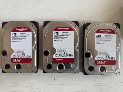 Western digital red - 3x,