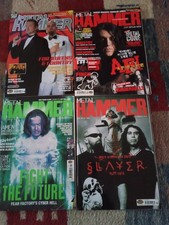 4 x Metal Hammer mags - 2001/2