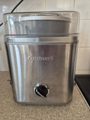 Cuisinart ice cream maker - ice,
