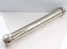 Birth Certificate Holder Silver Plated Teddy Icon Christening Gift New Baby