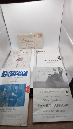 Vintage theatre programmes - theatre,