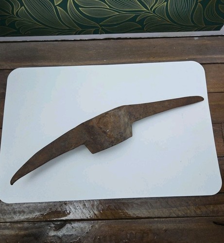 Axe head solid iron 16 - , iron.