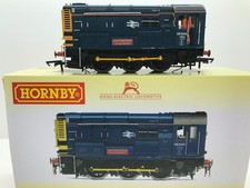 HORNBY OO GAUGE R3485 DCC FITTED CLASS 08 SHUNTER BR BLUE 08644 + CREW + BOXED