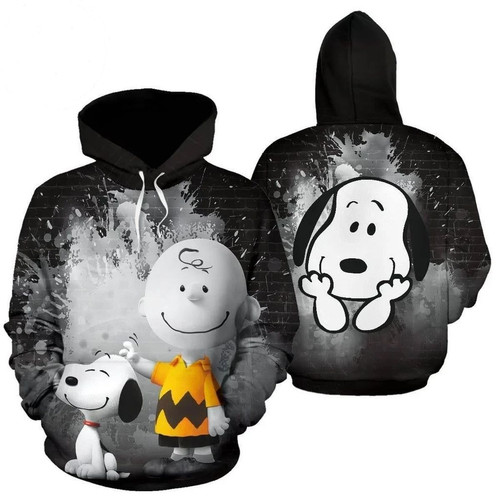 Snoopy and charlie - and, brown