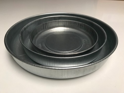 Galvanised round metal - round,