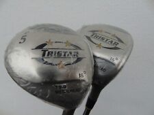 REGAL TRISTAR  3 AND 5 WOODS  STEEL SHAFTS GOLF CLUB