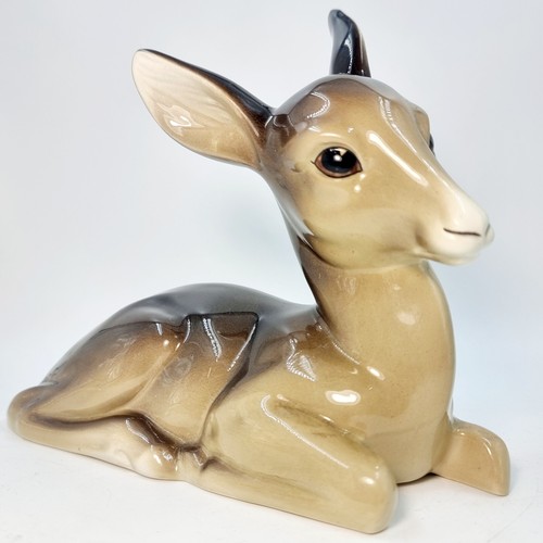 Burslem fawn deer rare - burslem,