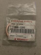 NEW GENUINE KAWASAKI KLX250 NINJA 250 Z250 EXHAUST PIPE COPPER GASKET 11060-1203