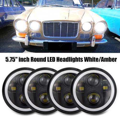 4pcs 75 round led - 5.75",
