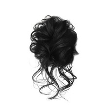 Hair Bun Curly Messy Piece Updo Scrunchie Fake Natural Bobble Hair Extensions UK