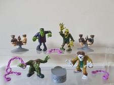 Scooby Doo who dunnit mini villians ghosts Figures Set 