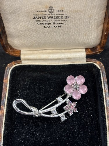 Vintage pink flower - pink,