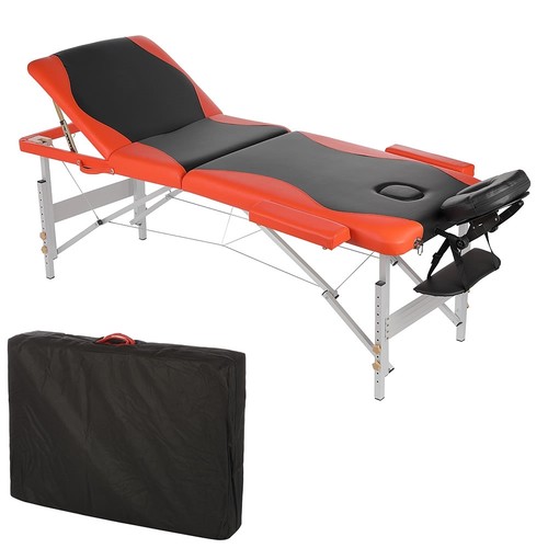 Aluminium zone massage table - aluminium, 3