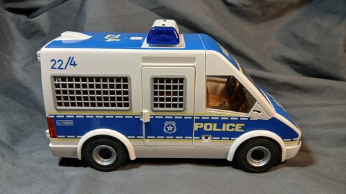 Playmobil police van working - playmobil,