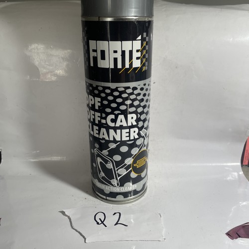 Forte dpf off car - forte, cleaner