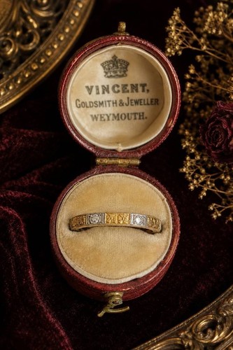 Antique art deco 18ct - antique,