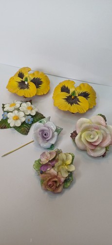 Vintage bone china jewellery - vintage,