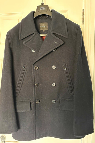 Autograph men navy wool - men’s,