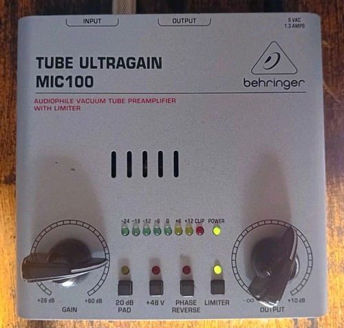 Behringer tube ultragain - behringer,