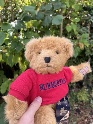 Burberry stuffed teddy bear - stuffed,