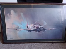 SPITFIRE ART BY BARRIE AF CLARKE