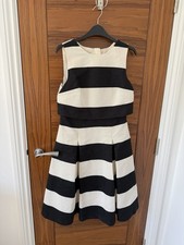 Hobbs stripe Dress Size 10