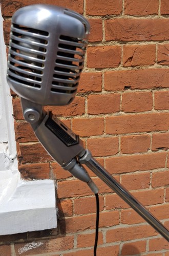 Vintage shure 555w microphone - shure,