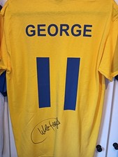 Charlie George Signed Shirt ! Arsenal!