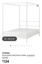 IKEA VITARNA Four-poster bed