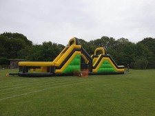 120ft Inflatable Assault Course Bouncy Castle
