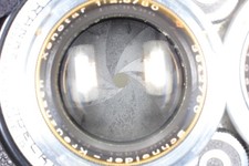 US Tariff Free 10 Circular Diaphragm [Exc+5] Rolleiflex 2.8C Xenotar From JAPAN