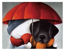 Doug Hyde Showered with love Print. Not Limited Edition. 70 x 50cm