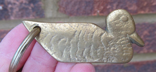 Solid brass duck - solid,