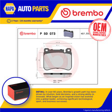 Brake Pads Set fits MERCEDES
