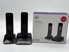 BT Premium Cordless Home Phones Call Block Mobile sync & Answer Machine Twin ONU