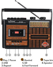 Boombox Portable Retro