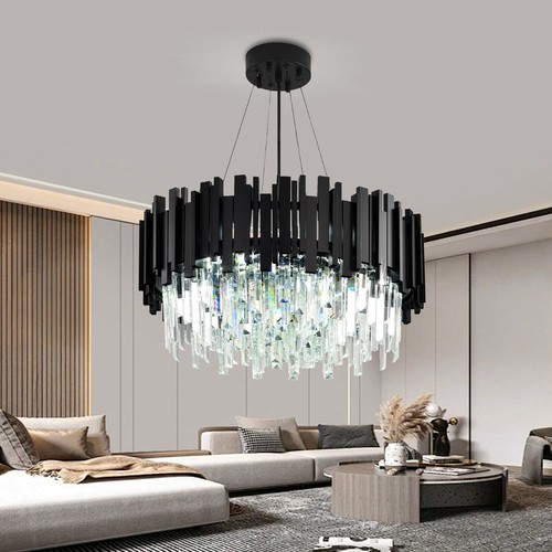 Modern e14 crystal chandelier - e14,