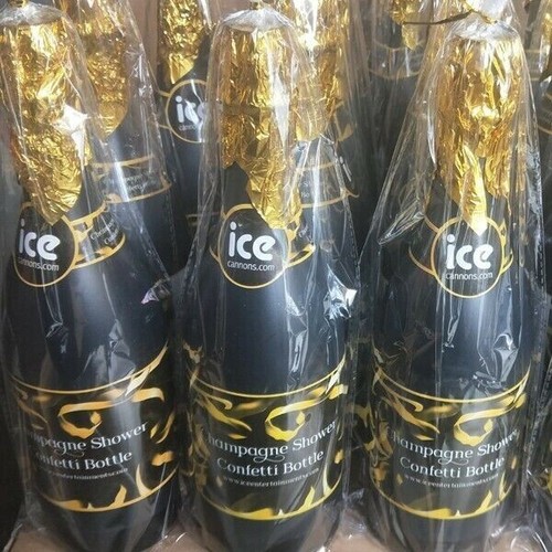 Champagne bottle confetti - 2,