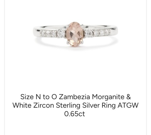 Zambian morganite zircon - morganite, &