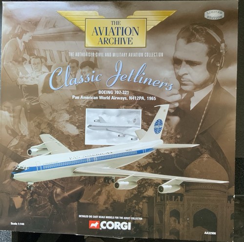 Corgi boeing 707 321 pan - corgi,,