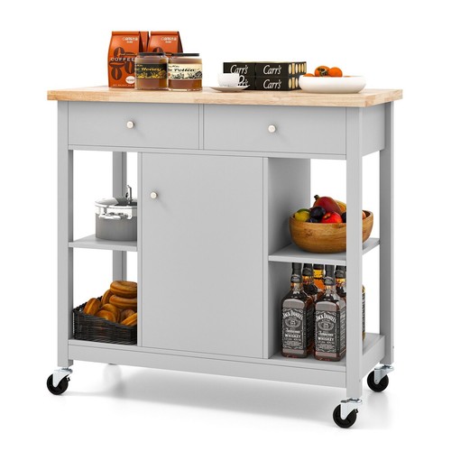 Mobile kitchen island cart - mobile,