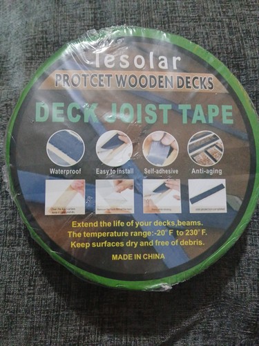 Lesolar deck joist - joist, tape