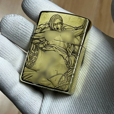 Armor Brass Zippo 3D Relief