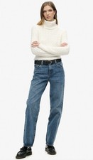 Woman’s Superdry Mid Rise Wide Leg Jeans 30/30