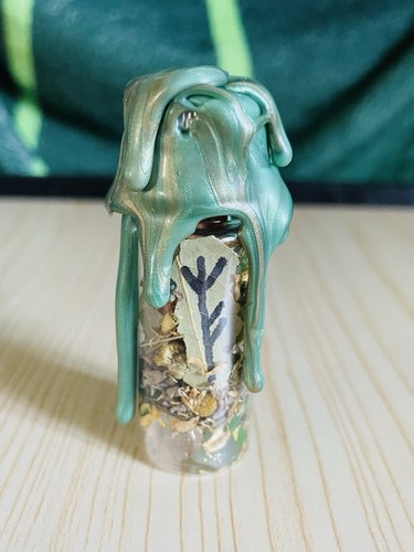 Good luck spell jar - jar, bottle
