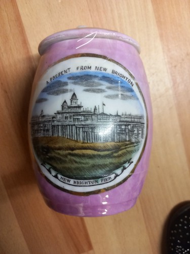 Antique pipe tobacco jar - pipe, made