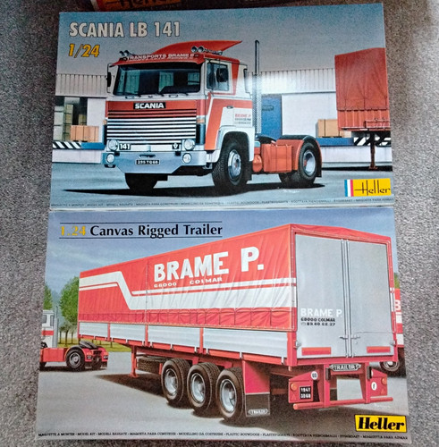 Heller scania 141 truck - 141,