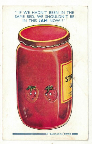 Comic postcard hadn t - postcard, if