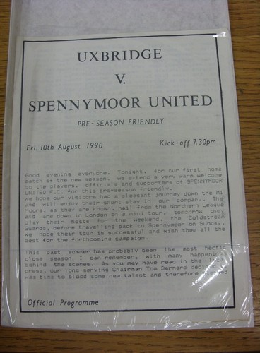 1990 uxbridge v - 10/08/1990,